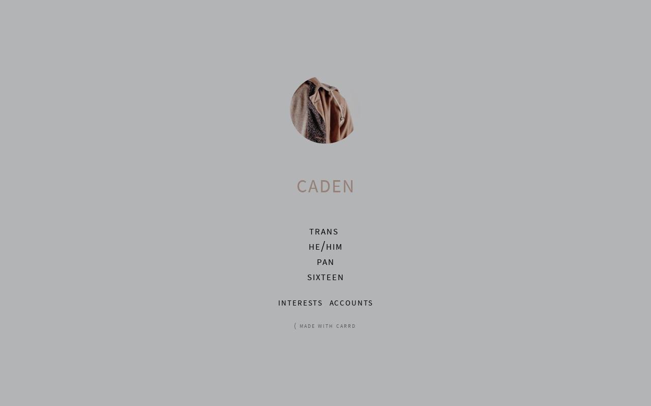 Carrd profile picture for @bosch